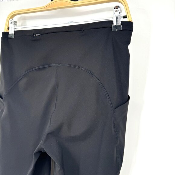 Lululemon Black Swift Speed High Rise Crop 23” Black womans size 10 - Picture 8 of 14
